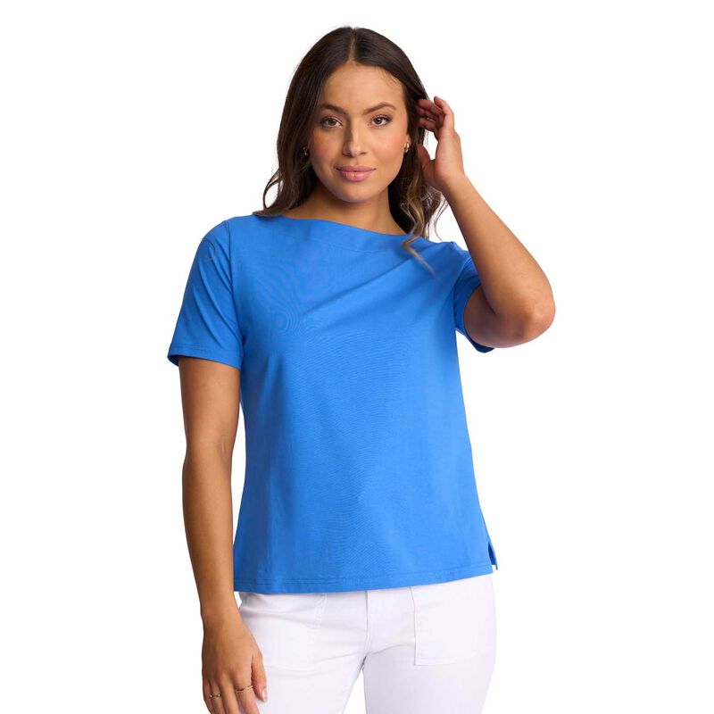 Vassalli Boat Neck Top image number 6